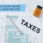 Masuri fiscal-bugetare august 2025
